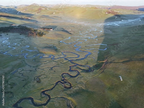 Konstfotografi Ordu Aybastı Perşembe Plateau, home to some of the world's most famous meanders