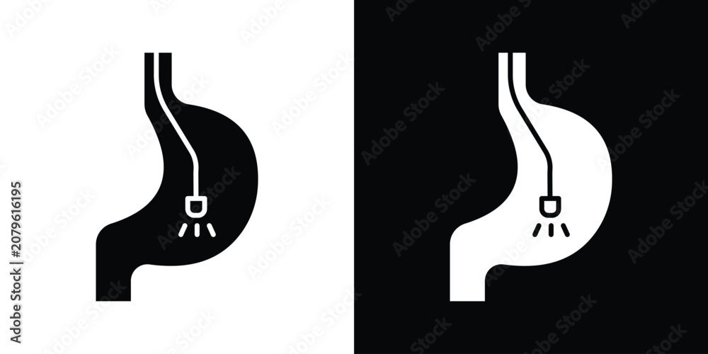 Obraz na płótnie Endoscopy icon