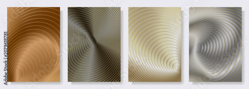 Bild auf Leinwand A stunning set of premium award backgrounds