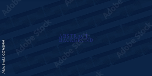 Blue background. Vector abstract, science, futuristic, energy technology concept. Digital image of light rays, stripes lines with blue light over dark blue background