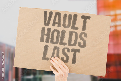 Fotografie "Vault holds last" The seed repository protects final harvests