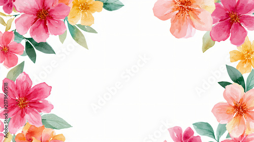 Watercolor floral design pastel peony camellia blooms artistic botanical illustration seamless pattern
