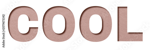 Billede på lærred Png word cool bold font typography