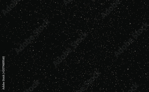 Dense tiny stars filling dark night sky