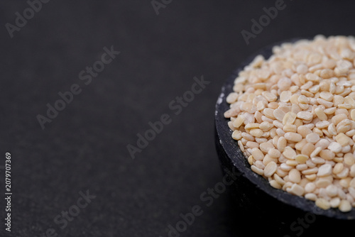 Photography White Urad Dal (Split Black Gram Without Skin) Close Up Photos