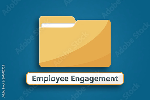 Computer Folder - Employee Engagement - Business & Organization