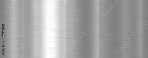Fotografie Seamless brushed metal texture