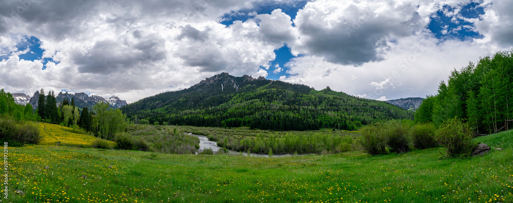 Fototapeta premium Owl Creek Pass Panoramic