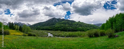 Panel kuchenny z motywem Owl Creek Pass Panoramic