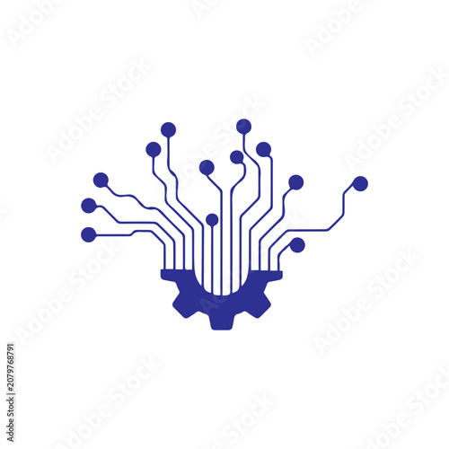 Digital Technology Icon