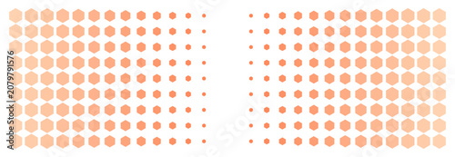 Tableau sur toile Geometric Pattern with Circular Shapes in Soft Tones