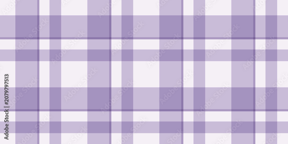 Fototapeta premium Seamless Lavender Plaid Pattern