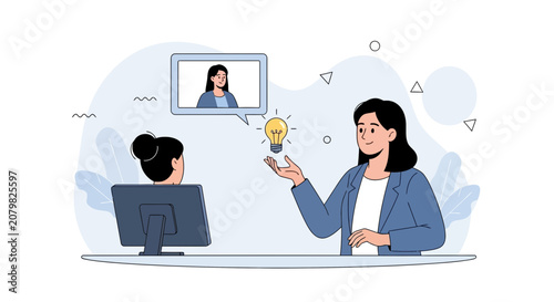 Online Meeting: Collaboration, Brainstorming, and Idea Generation with Digital Communication