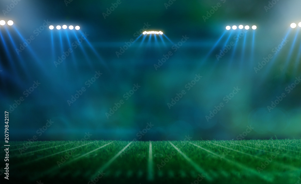 Fototapeta premium american football stadium 3d 