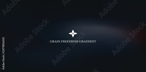 Dark, muted gradient with a subtle glow and central star symbol