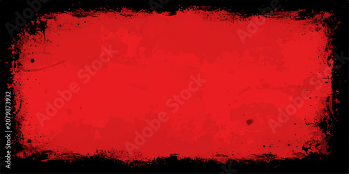 Fotografie Grunge red textured background with distressed paint, vintage dirty wall and pap