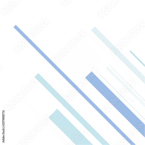 Abstract diagonal light blue lines vector design