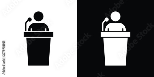 Photography Public speaker icon