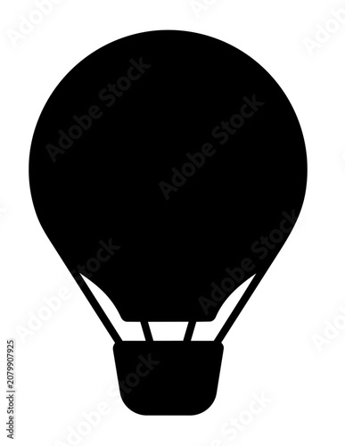 Hot air balloon flight vehicle.
