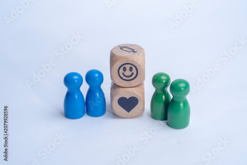 Mental health and emotional wellbeing support concept