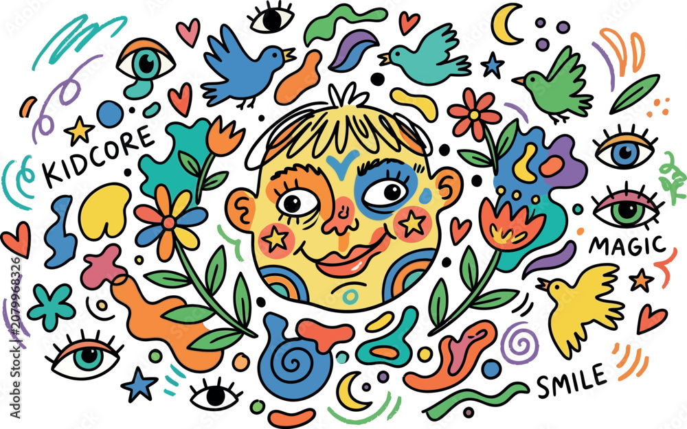 Obraz premium Adobe Illustrator Artwork