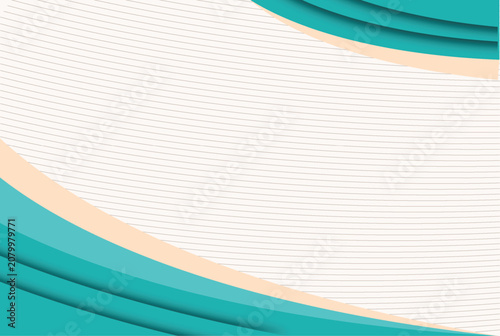Abstract background with wavy shapes