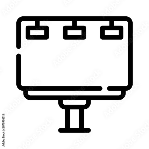 billboard line icon