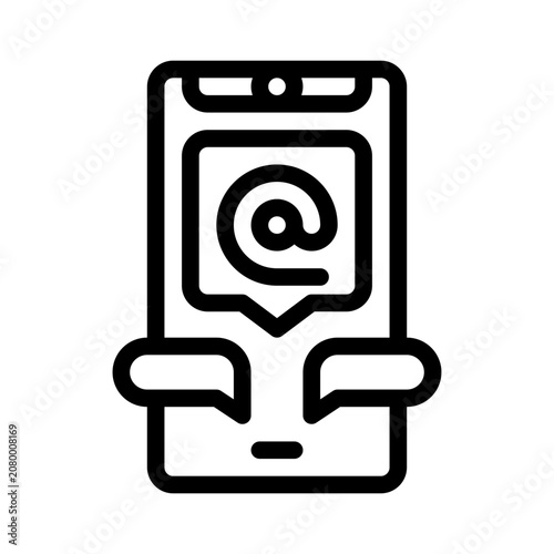 Fényképezés mention line icon