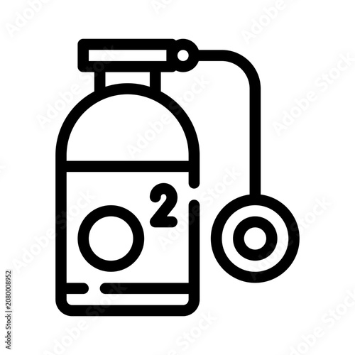 oxygen line icon