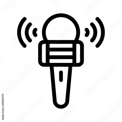 Фотография wiretap line icon