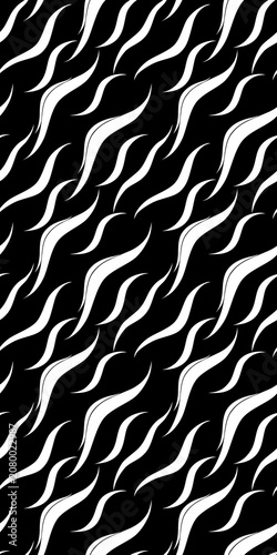 Fotografie geometrical solid contour modern textile illustrations design, arrangement with