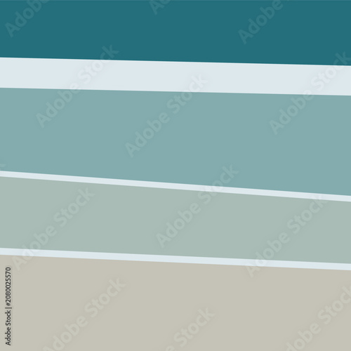 colored coastal layer