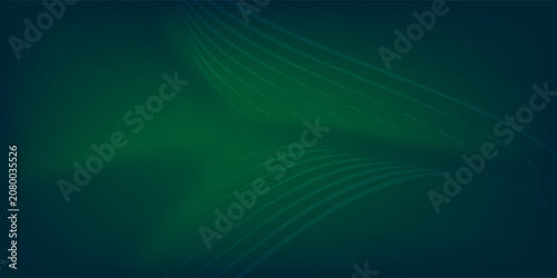 Bild auf Leinwand Light Blue, Green vector abstract template