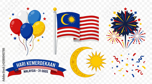 Patriotic USA Flag with Stars and United States Map Vector Banner for Fourth of July Independence Day National Celebration Symbol Illustration Icon Design
