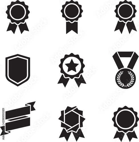 school graduate academic degree decoration ribbon icon asset