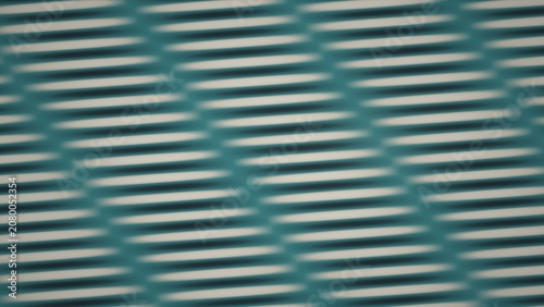 Foto Teal and white horizontal striped pattern