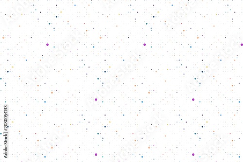 Dust particles, splash paint dots,