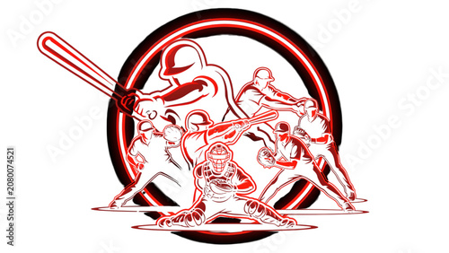 Creative vintage style illustration of a skull with a broken sword piercing through it Vector
