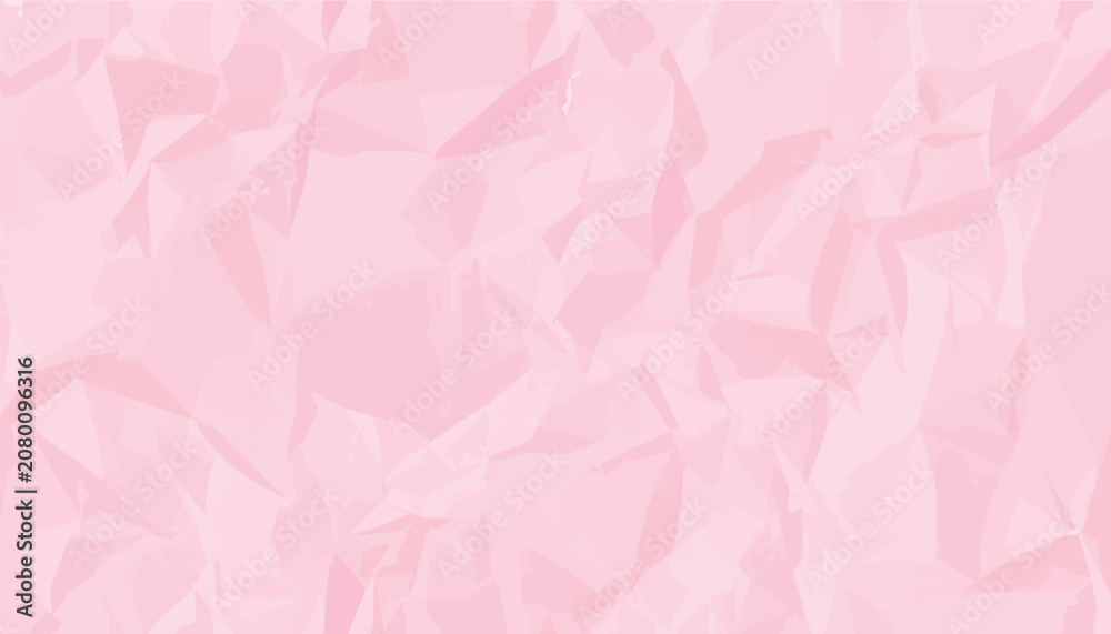 Obraz premium Soft pink color with a detailed, textured pattern of crumpled paper, providing an abstract and delicate aesthetic for various creative design projects.