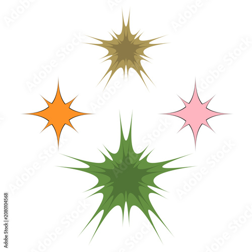 Retro Sparkle Decoration