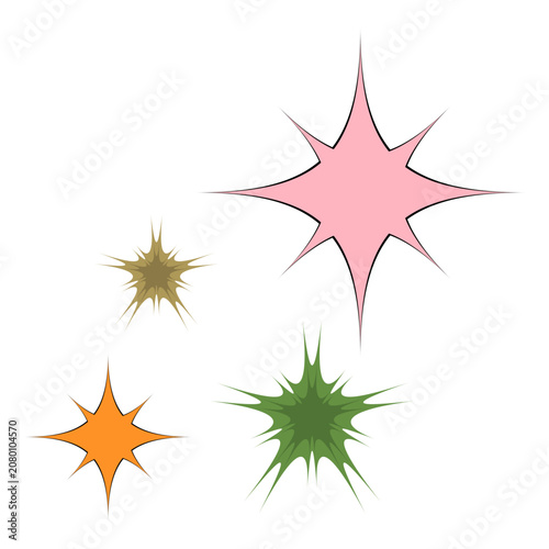 Retro Sparkle Decoration