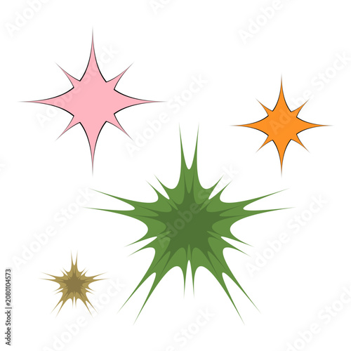 Retro Sparkle Decoration