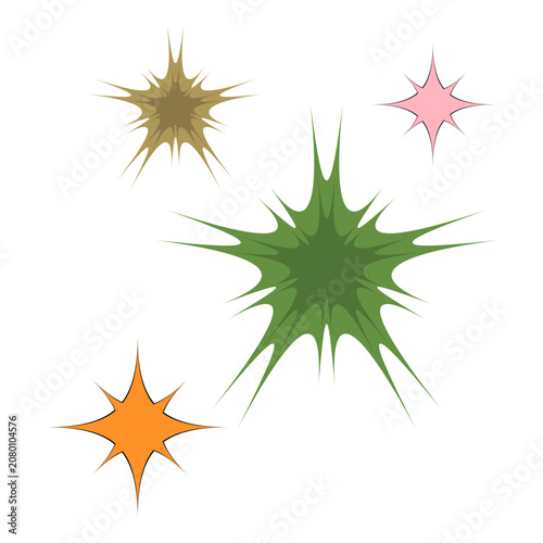 Retro Sparkle Decoration