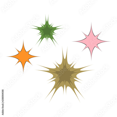 Retro Sparkle Decoration