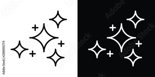 Magic stars icon