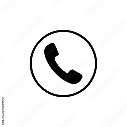 Phone silhouette icon