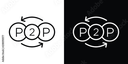 Photos Peer to peer icon