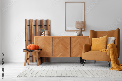 Interior of stylish living ...
