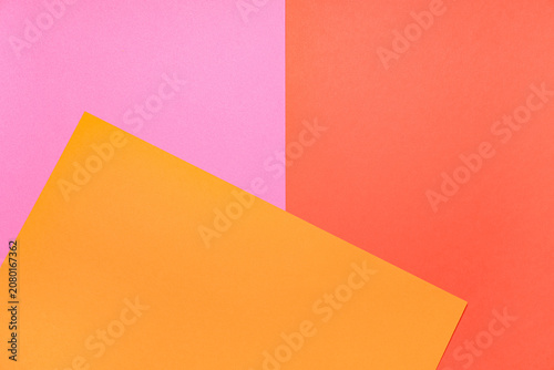 Colorful sheets of paper as...