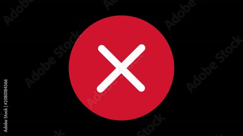 Red X Mark Symbol